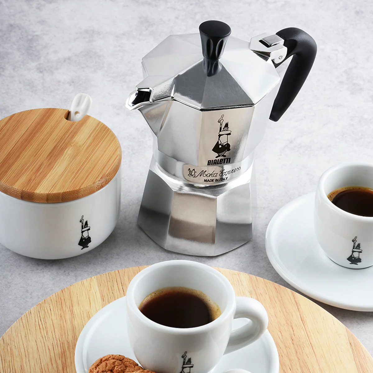 Bialetti Moka Express Hob Espresso Coffee Maker, 2 Cups, Silver - Image 4