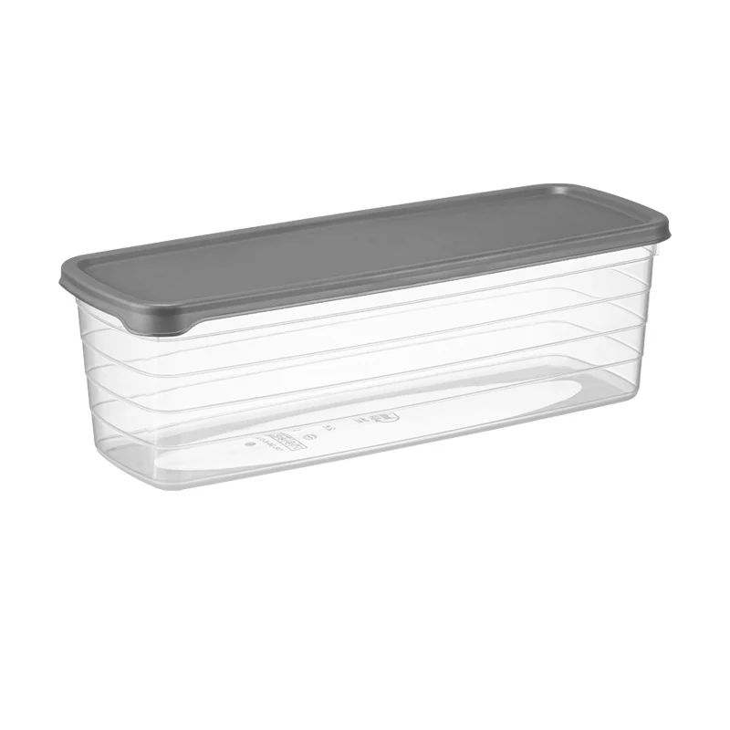 Hobby Rectangle Long Deep Storage Container, 1.4L, Inox