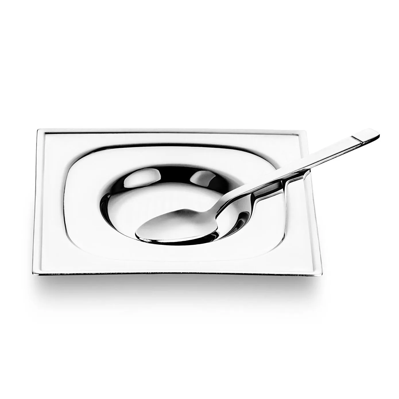 Jumbo Pluto 16-Piece Stainless Steel Tea Set, Silver - Image 9