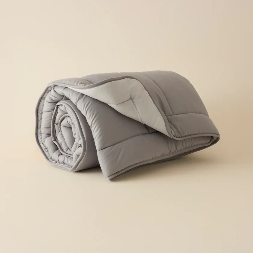 Karaca Home Double Face Duvet, 155x220cm, Anthratice-Grey - Image 4