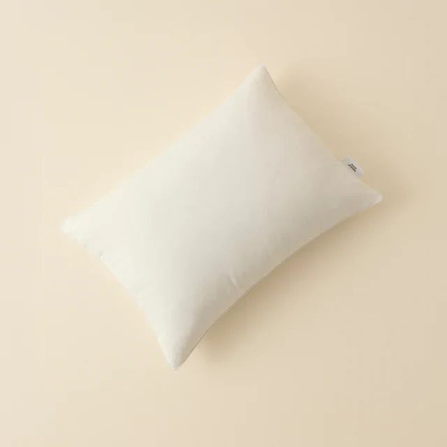 Natural Basic Microfiber Pillow 50x70cm, Offwhite - Image 2