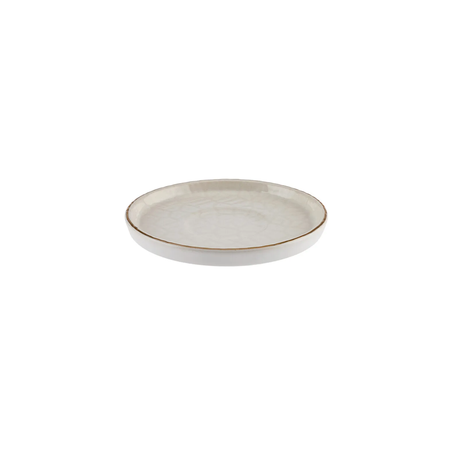 Karaca Calvin Ceramic Saucer, 12cm, Multi - Image 2