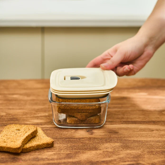 Karaca Cream Storage Container, 430ml - Image 3