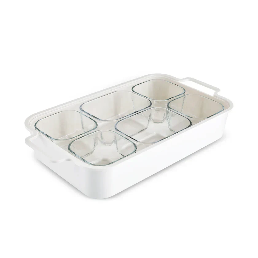Karaca Ebru 8 Piece Breakfast Tableware Set, Multi - Image 9