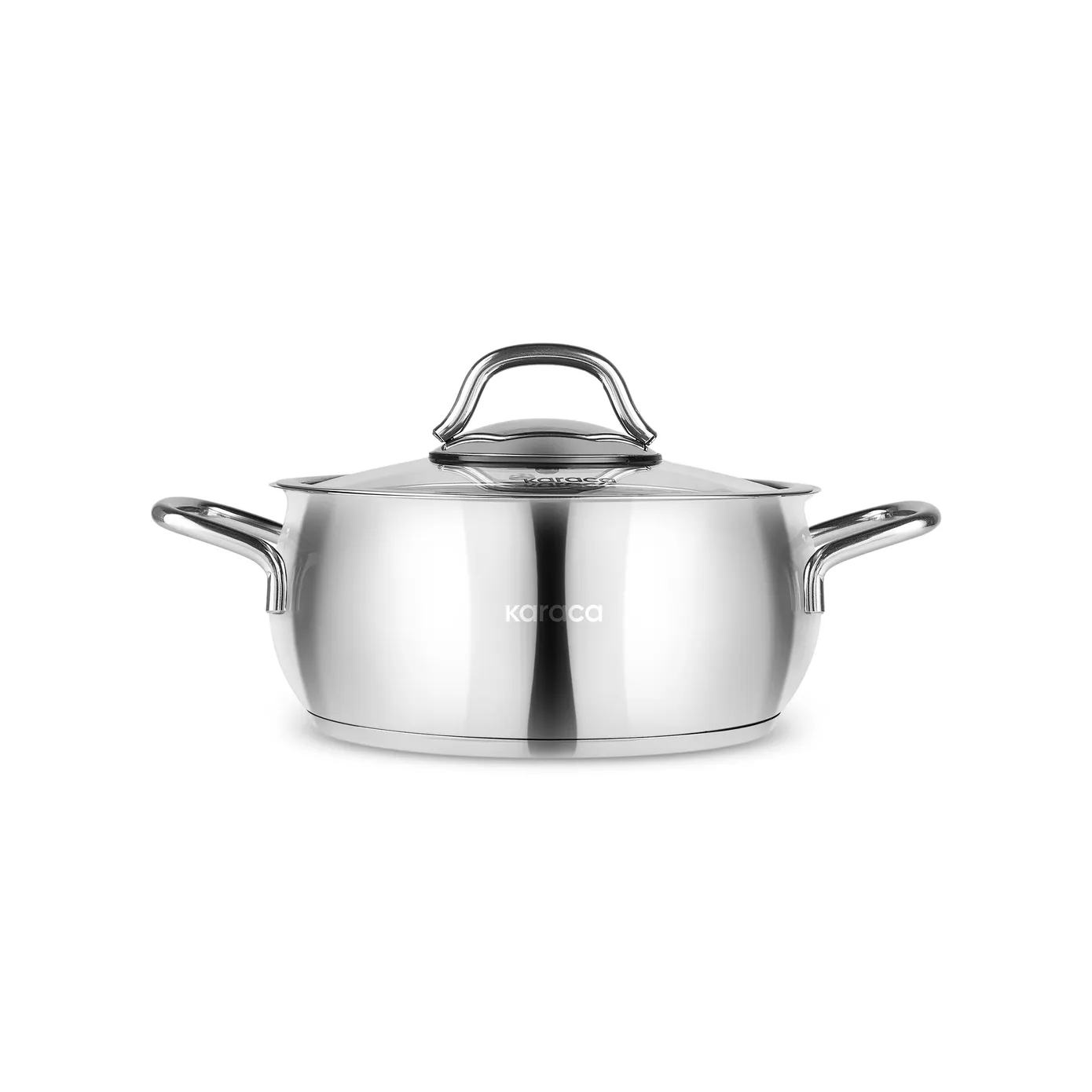 Karaca Emirgan Stainless Steel Stockpot with Lid, 18cm, Silver - Image 8