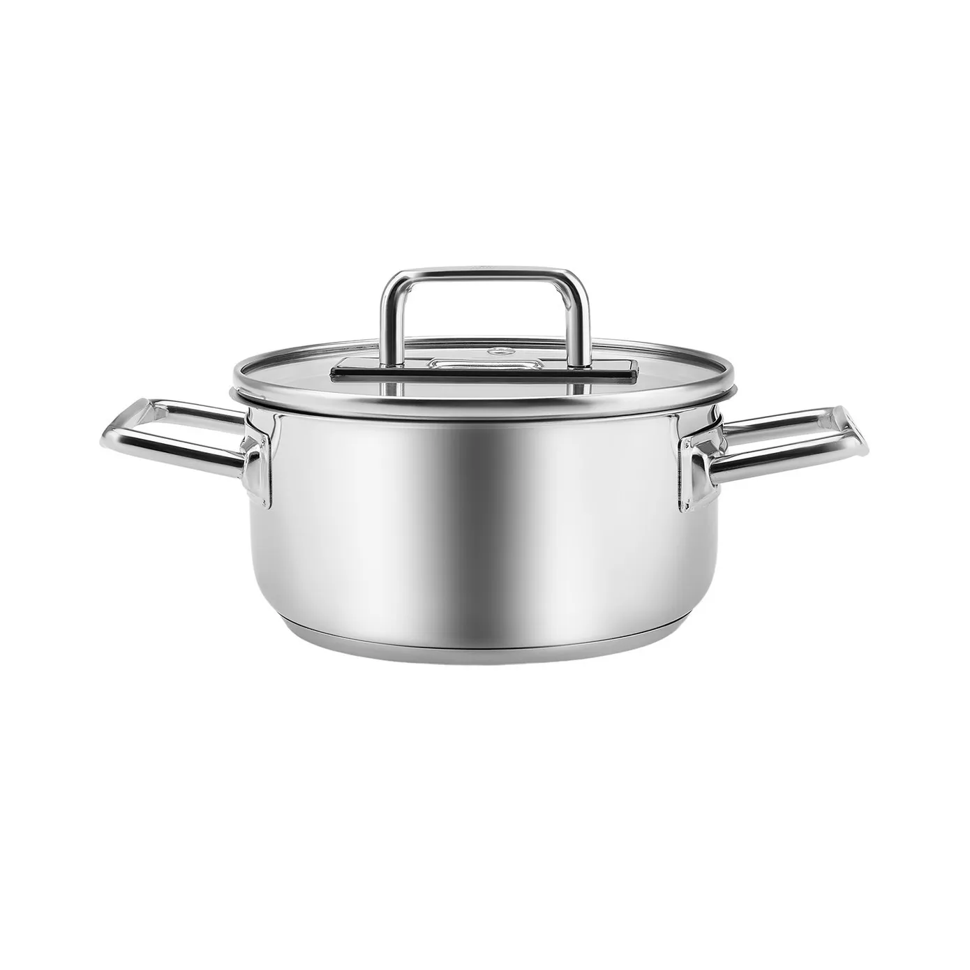 Karaca Grace Stainless Steel Induction Stockpot with Lid, 22cm, Silver - Image 6