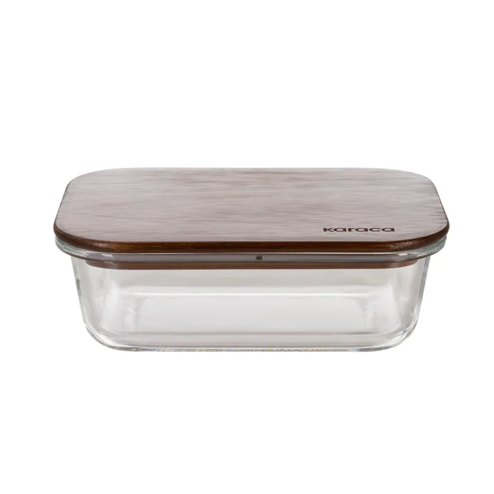 Karaca Karya Acacia Storage Container, 950ml, Clear - Image 2