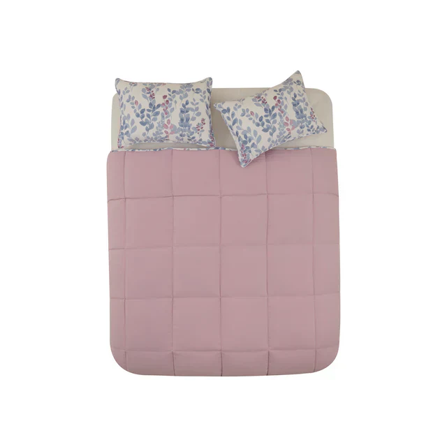 Karaca Leaf Comforter Set, Double, 200x200+2x50x70cm, Multi - Image 8