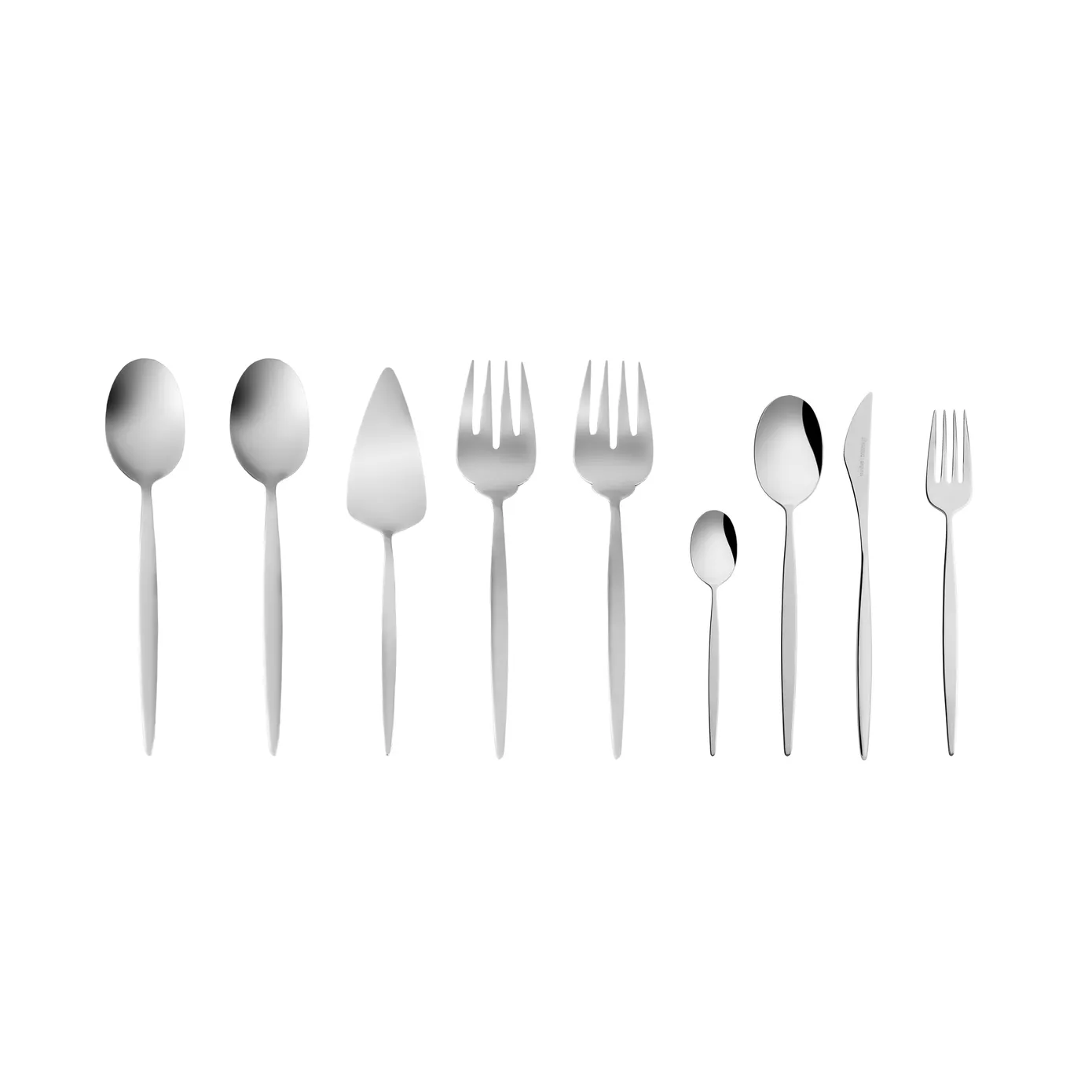 Karaca Lizbon 65-Piece Stainless Steel Cutlery Set for 12 People, Silver - Image 2