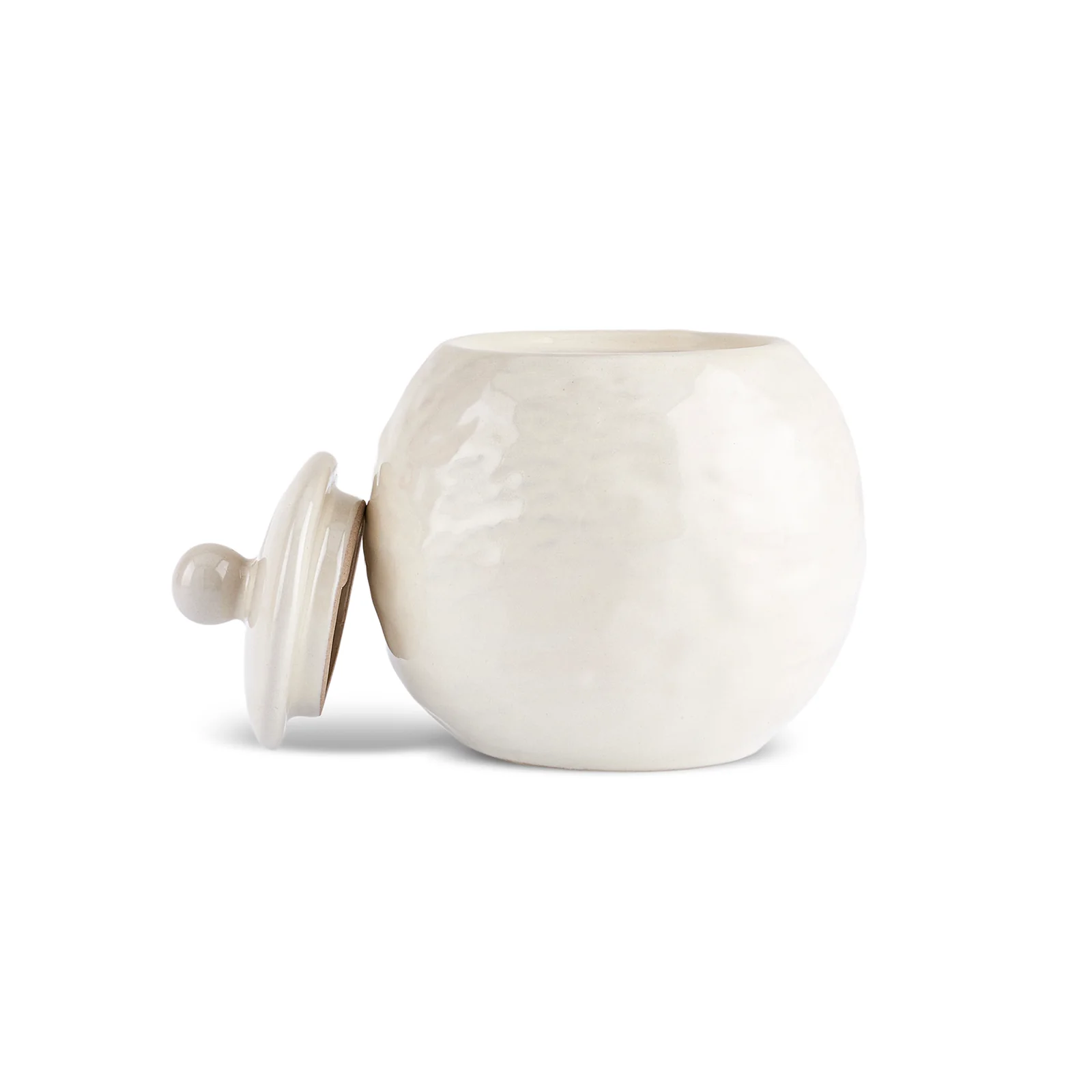 Karaca Nebula Stoneware Sugar Bowl, 300ml, Beige - Image 5