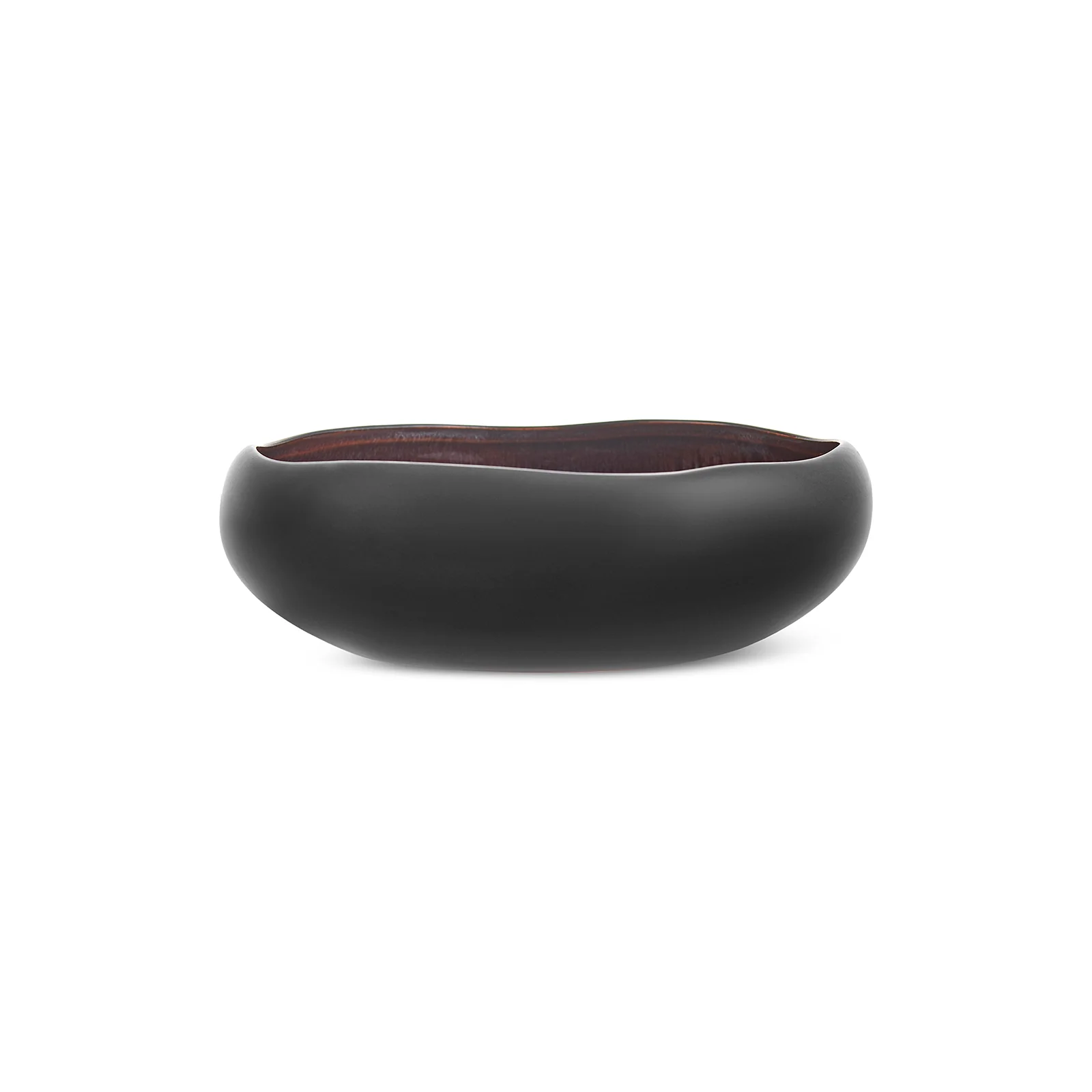 Karaca Earth Collection New Galactic Reactive Glaze Salad Bowl, 23cm, Black - Image 5