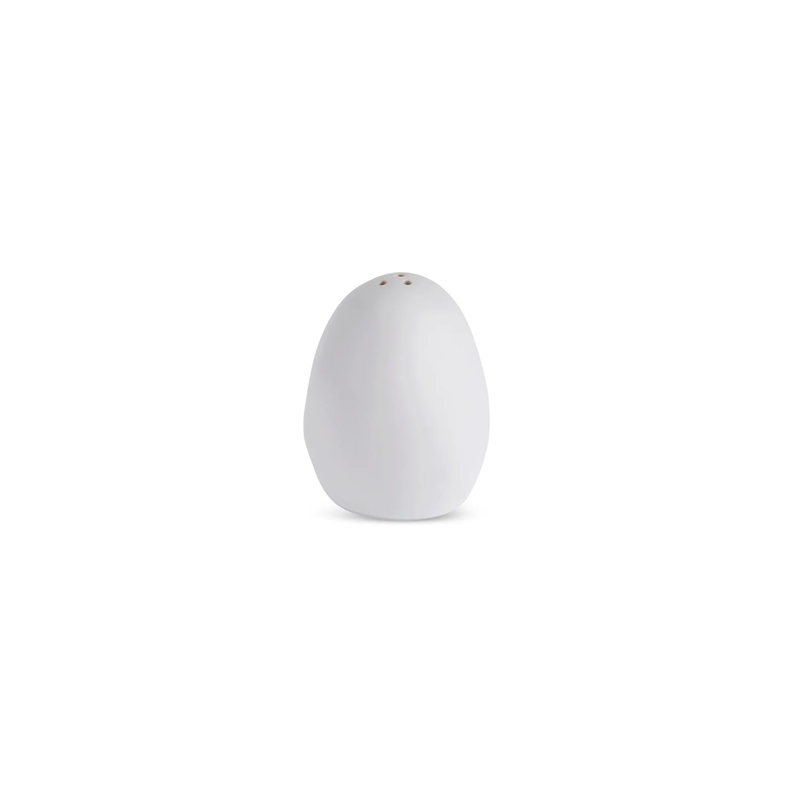 Karaca Earth Collection New Galactic Reactive Glaze Salt Shaker, 7cm, White - Image 5