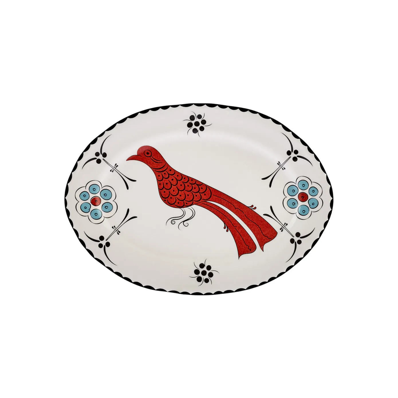 Karaca Paye Seljuk Collection Porcelain Serving Platter, 25cm, Multi - Image 2