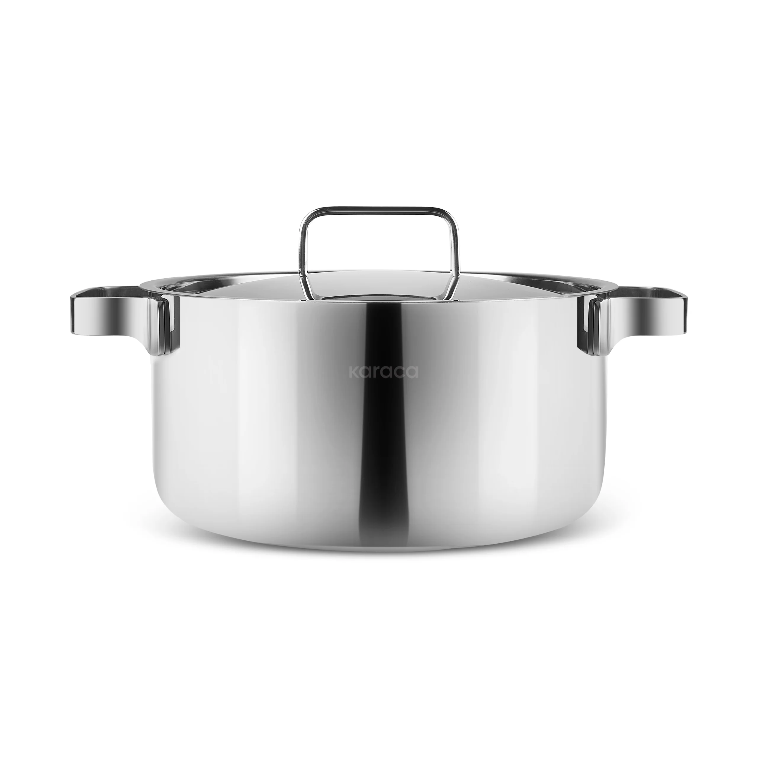 Karaca Powersteel 316+ 3Ply Onyx Stainless Steel Induction Cookware Set, Silver - Image 14