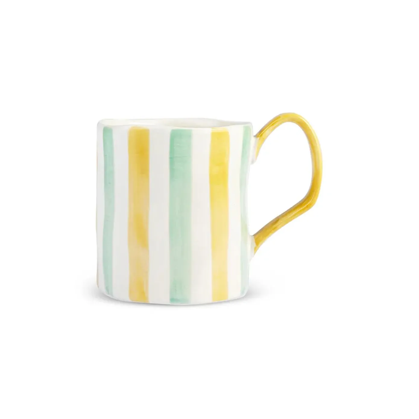 Karaca Primavera Stoneware Mug, 400ml, Stripes