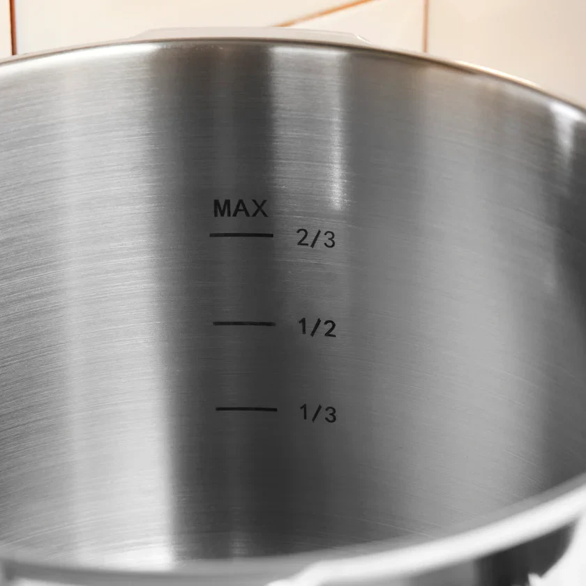 Karaca Ruggersteel 4-Piece Stainless Steel Induction Pressure Cooker Set, 4L+6L, Grey - Image 5