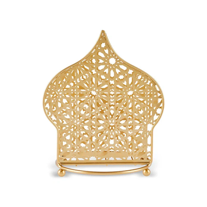 Karaca Sema Napkin Holder, Gold - Image 2