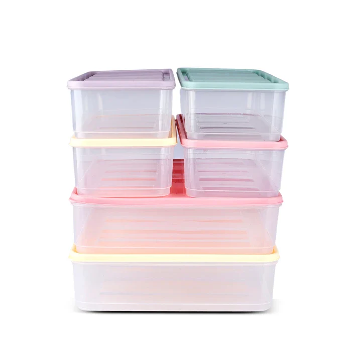 Karaca Stella 6-Piece Freezer Storage Container, 3,5L -  1,65L, Multi - Image 2