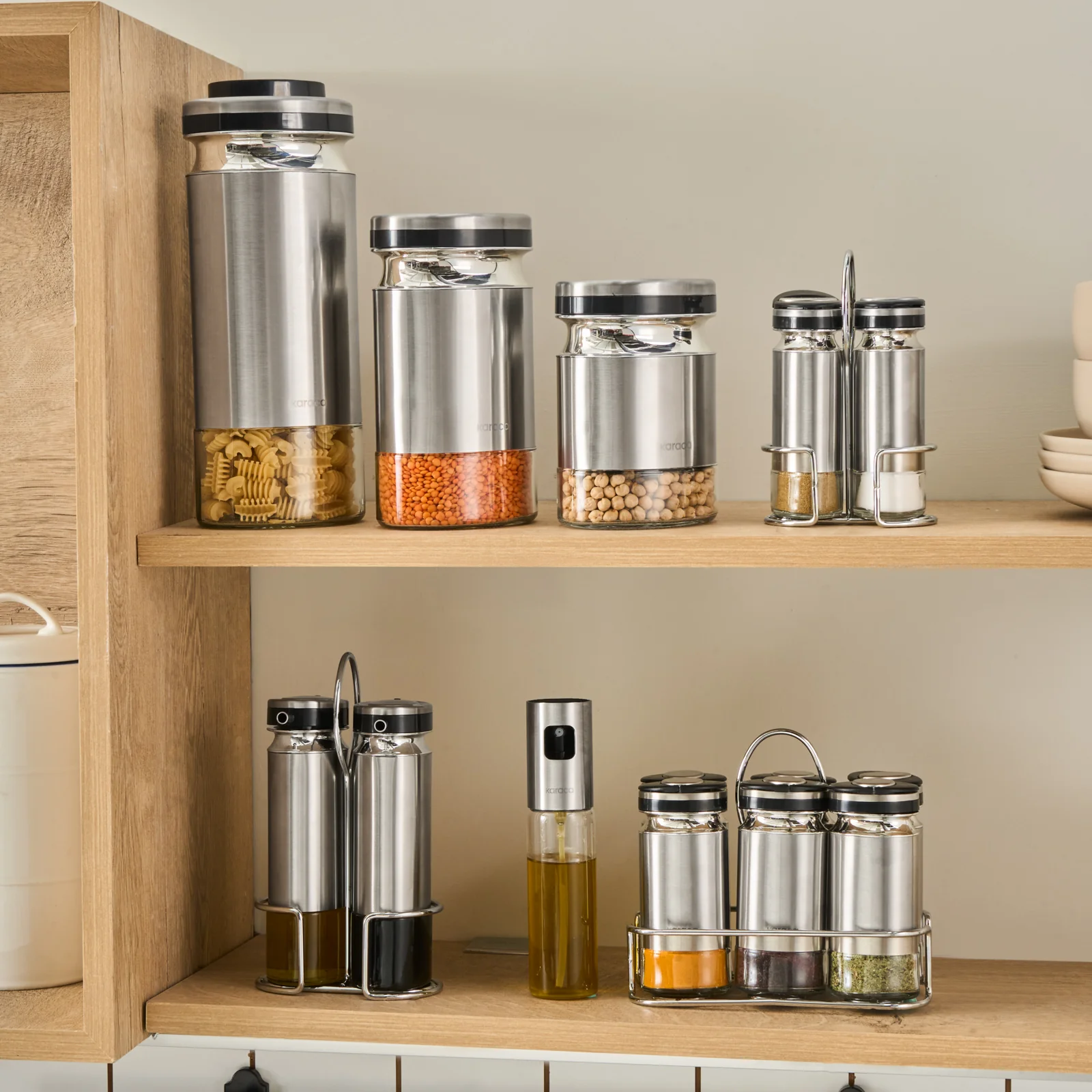 Karaca Stellum Storage Jar, 1210ml, Inox - Image 8