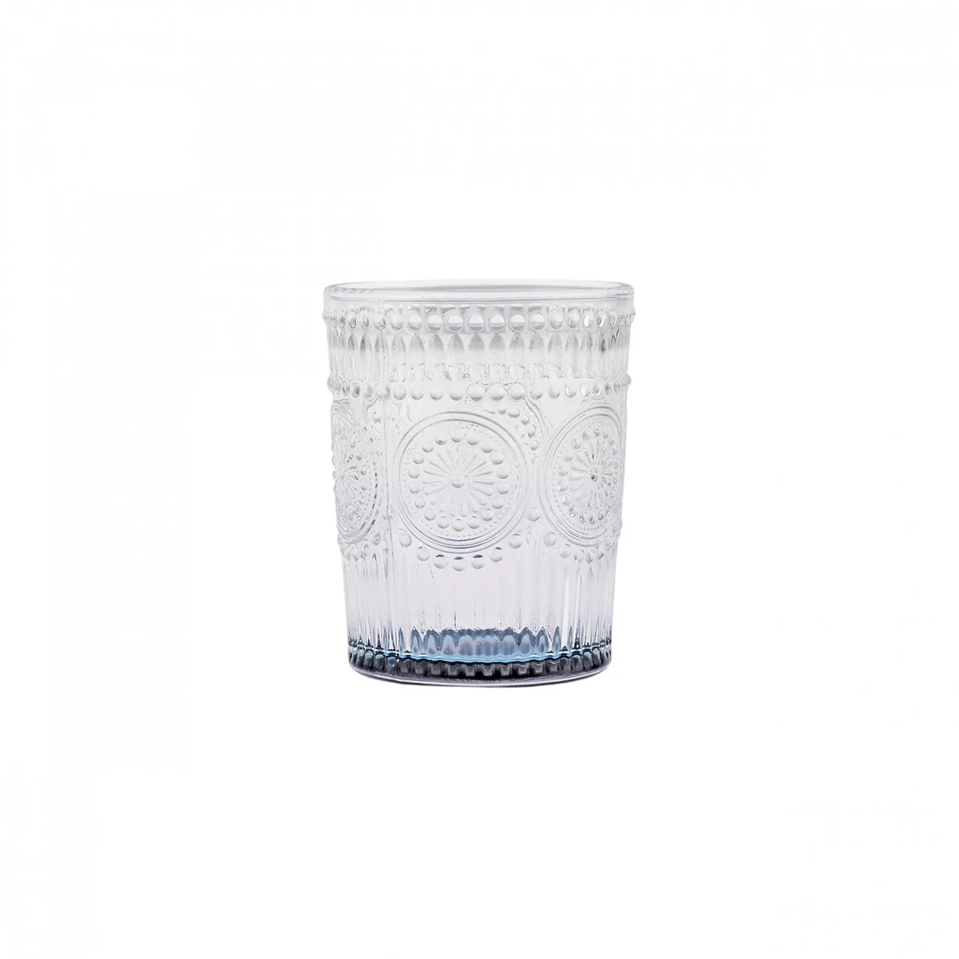 Karaca Sunflower Glass Tumbler Glass, 250ml, Blue - Image 4