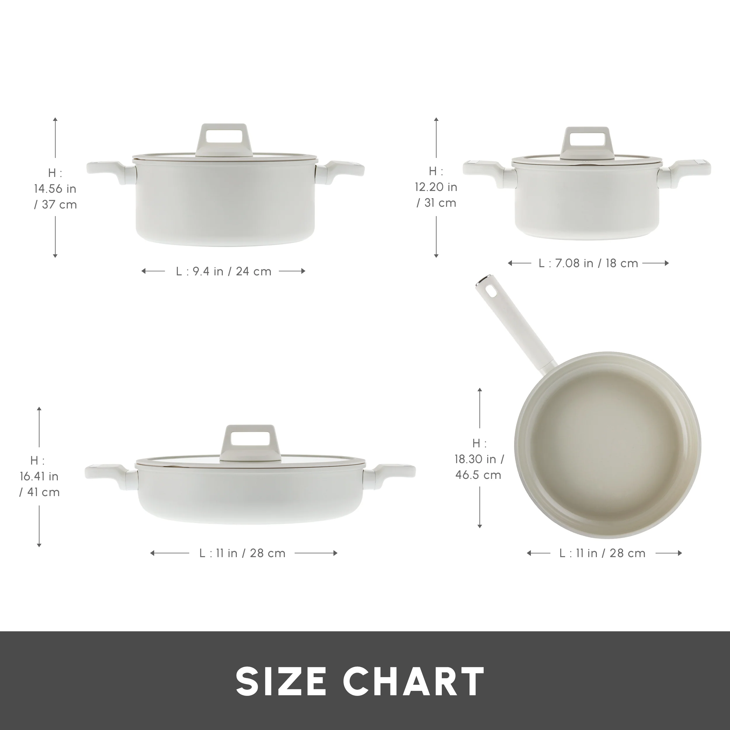 Karaca Swiss Crystal Valenti Ceramica 7-Piece Non-Stick Induction Cookware Set - Image 2