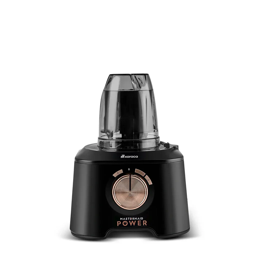 Karaca Mastermaid Power Max 11 in 1 Food Processor, Matte Black Copper, 2500 W - Image 3