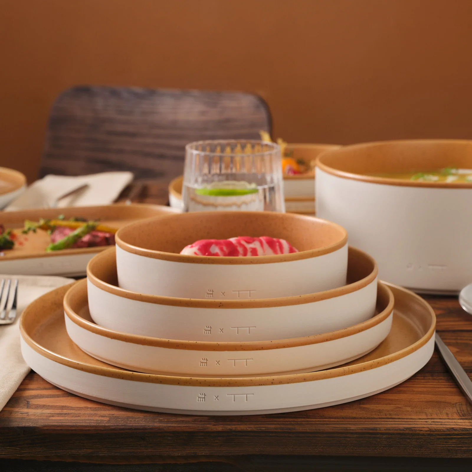 Karaca x Fatih Tutak Earth Collection 57-Piece Dinner Set for 12 People - Image 11