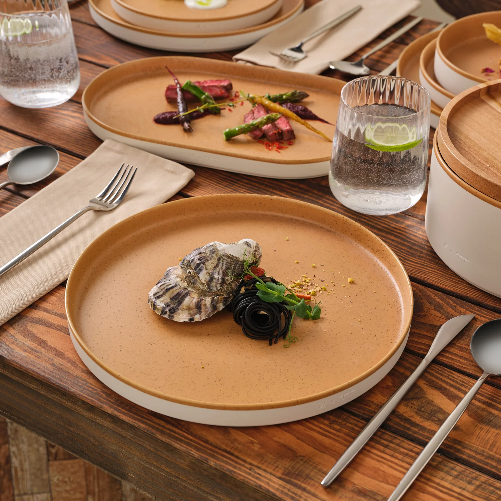 Karaca x Fatih Tutak Earth Collection 57-Piece Dinner Set for 12 People - Image 17