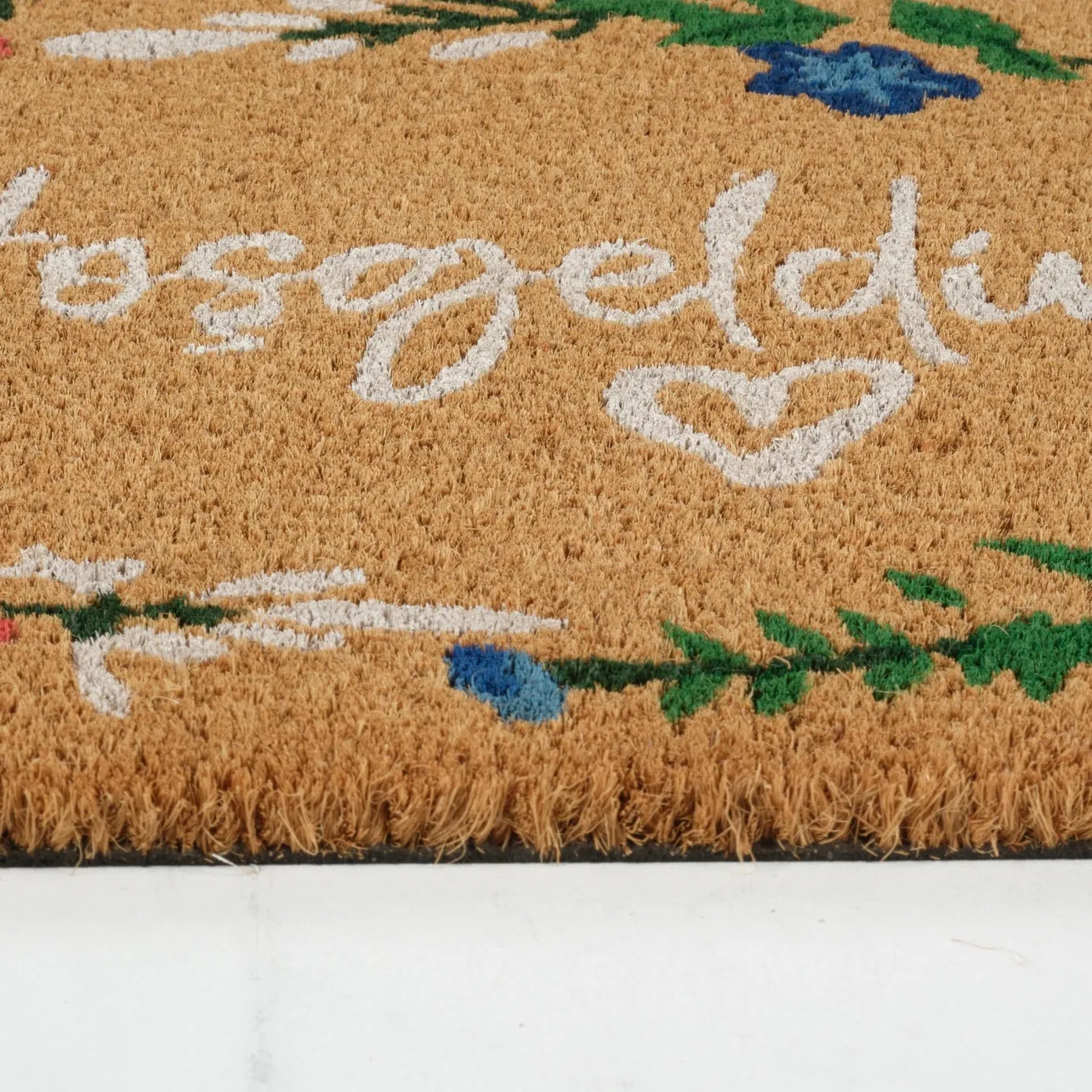 Kaşmir Rugs 7/24 Welcome Coco Door Mat, 45cmx75cm, Multi - Image 3
