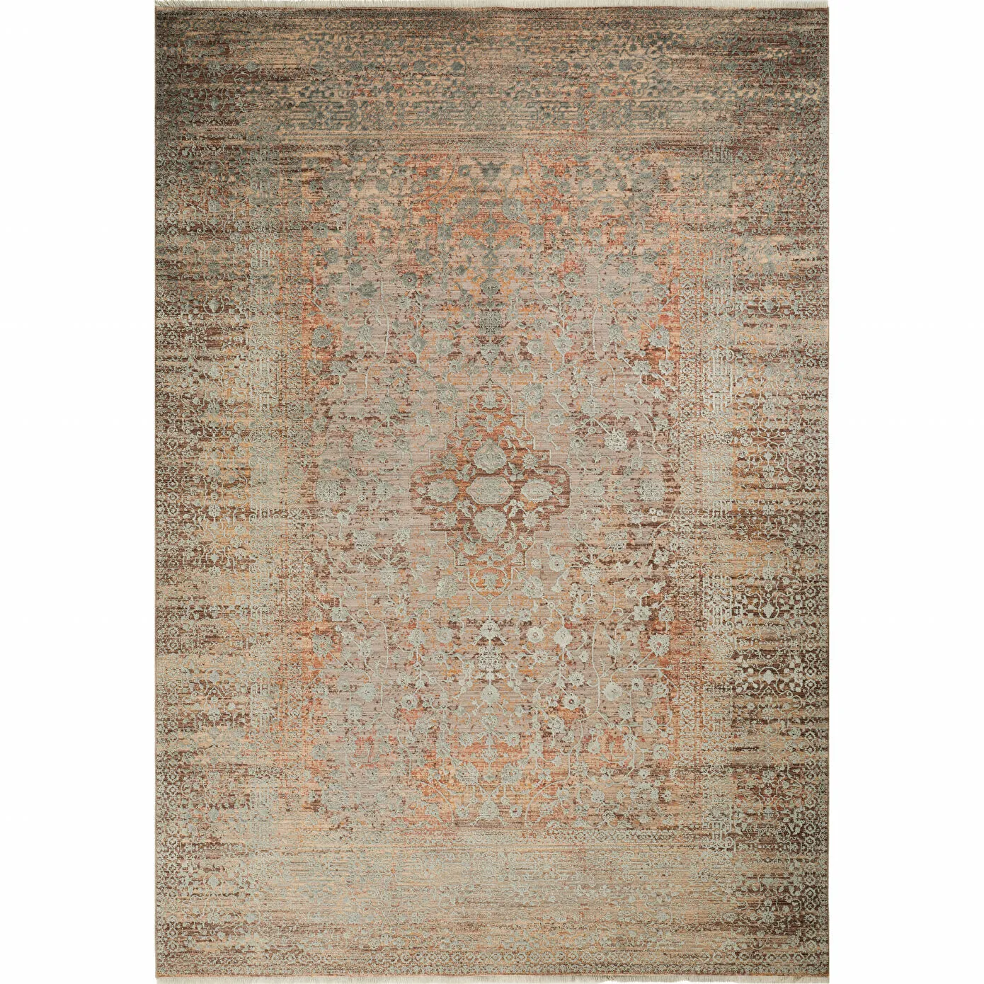 Kasmir Rugs Viskon Limited Edessa Gold Rug, 200cmx290cm, Grey