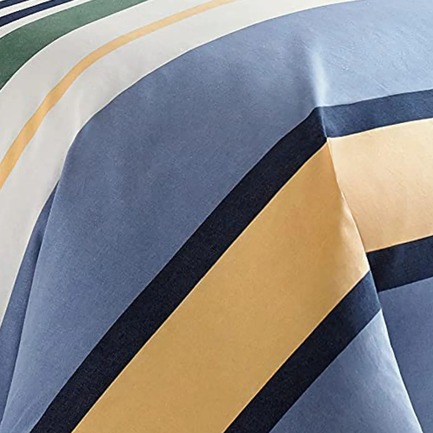 Nautica Home Dover 100% Turkish Cotton Duvet Cover Set, Super King, 260cmx220cm, Blue Multi - Image 4