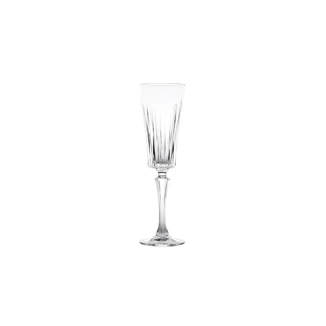 Rcr Timeless 6-Piece Champagne Flute Glass Set, 210ml, White - Image 8