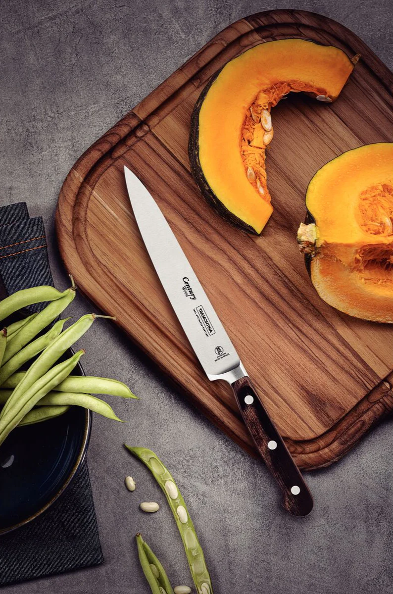 Tramontina Stainless Steel Carving Knife, Inox